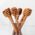 Olive Wood Honey Dipper | Handmade | Rustic Design