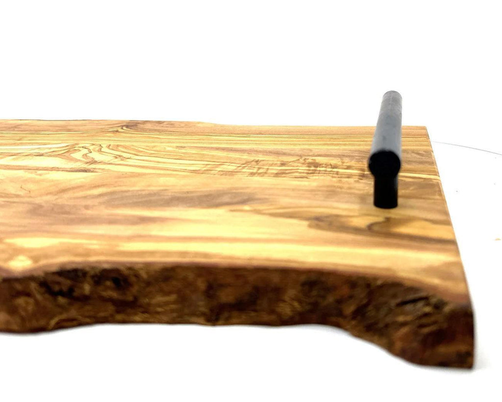 Live Edge Olive Wood Serving Tray 16.5" x 8.5"