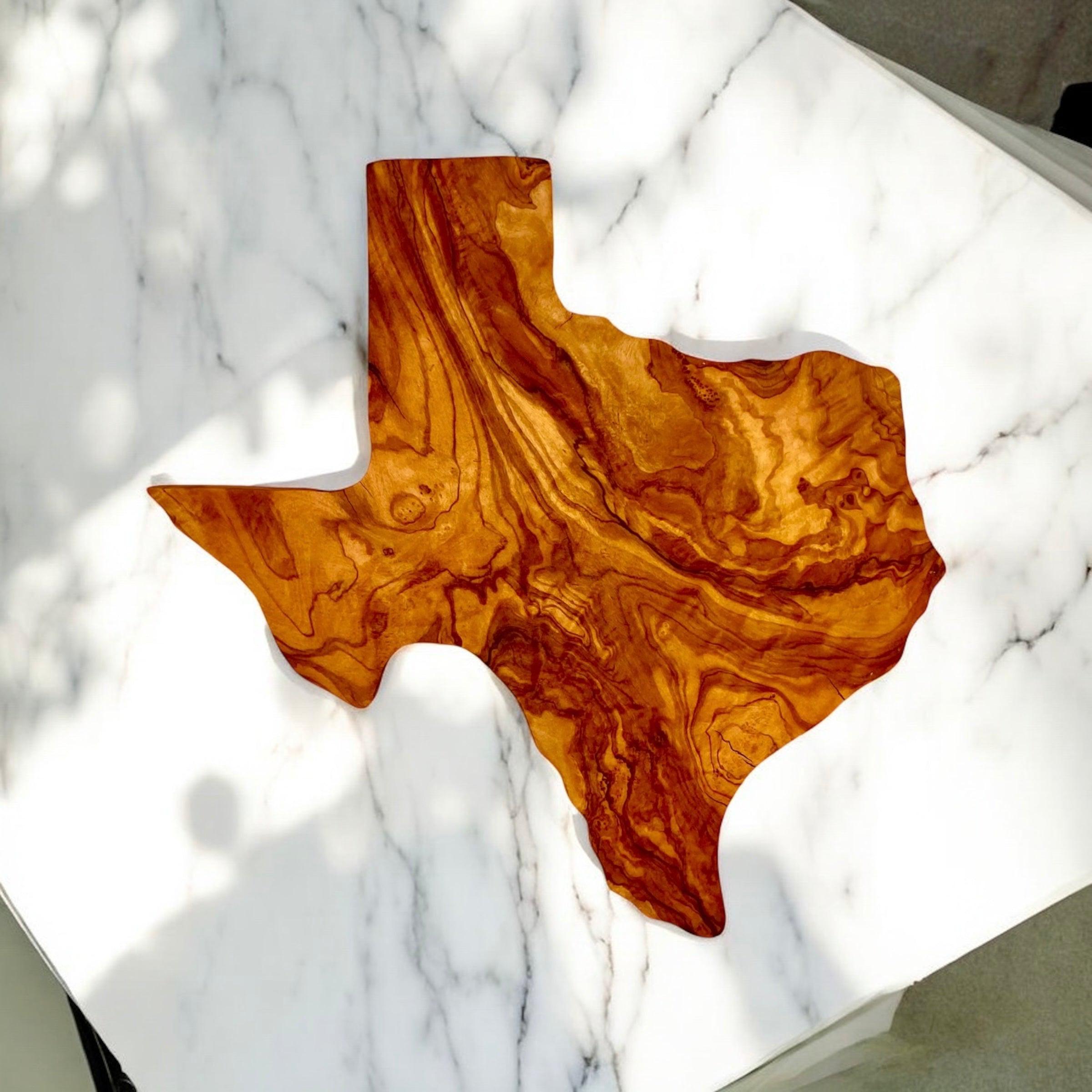 Texas Olive Wood Cutting Boards