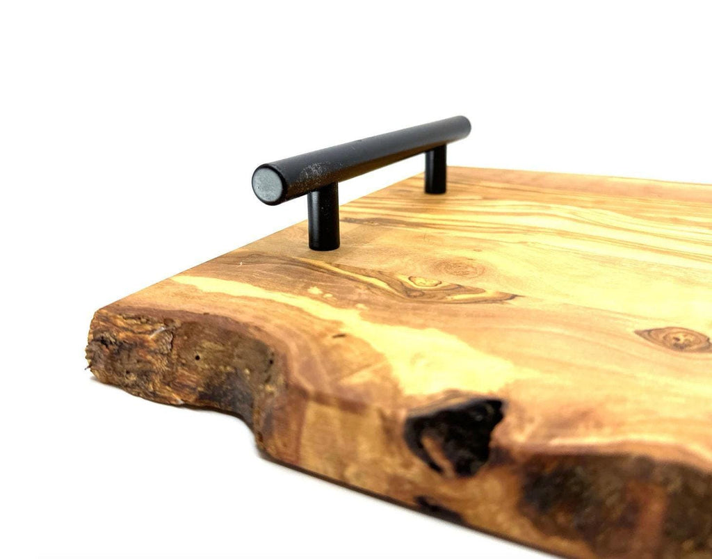 Live Edge Olive Wood Serving Tray 16.5" x 8.5"