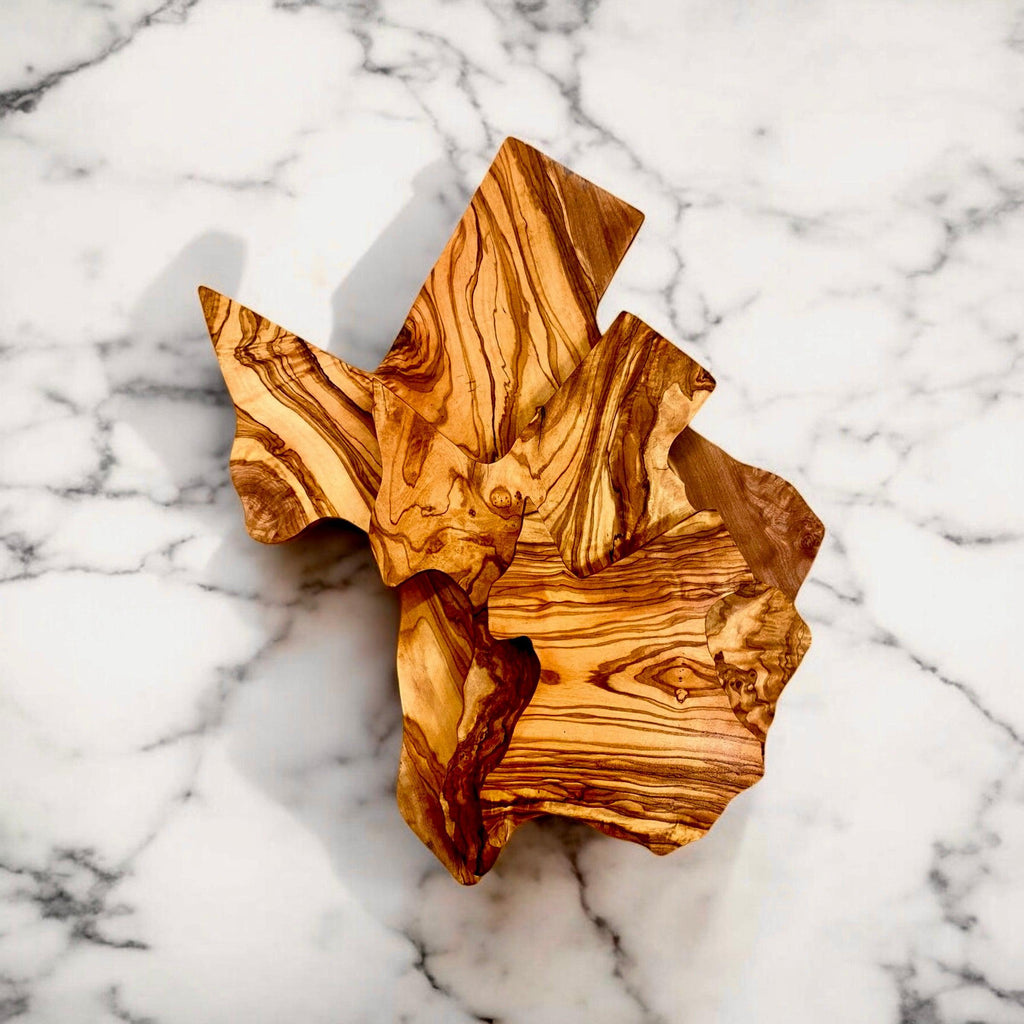 Texas Olive Wood Cutting Boards