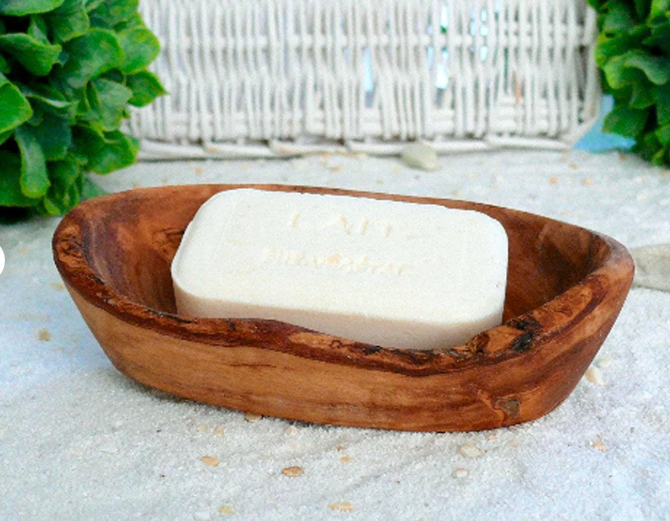Set of 5 and 10 Rustic Soap Dishes