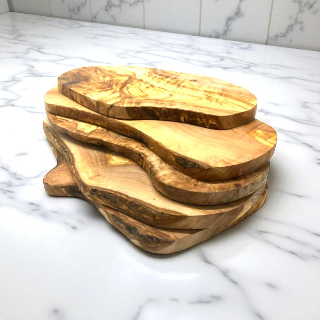 Live Edge Olive Wood Cutting Boards