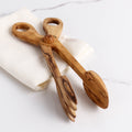 Salad Tongs handmade from Olive wood