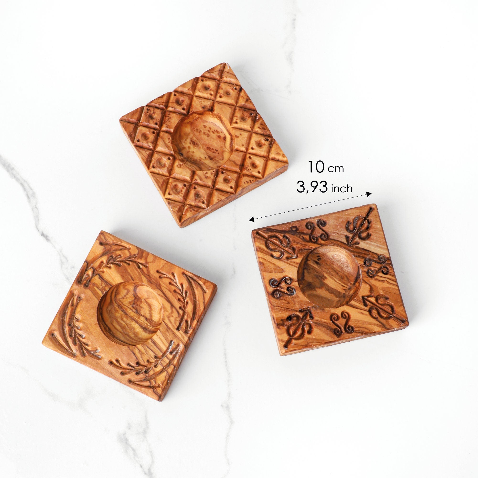 Handmade Olive Wood Ravioli Mold: Italian Pasta Molds