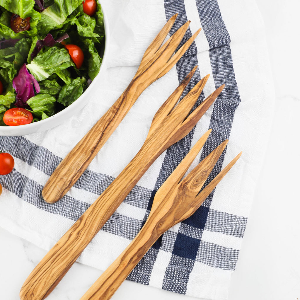 Wooden Fork for Salad and Pasta