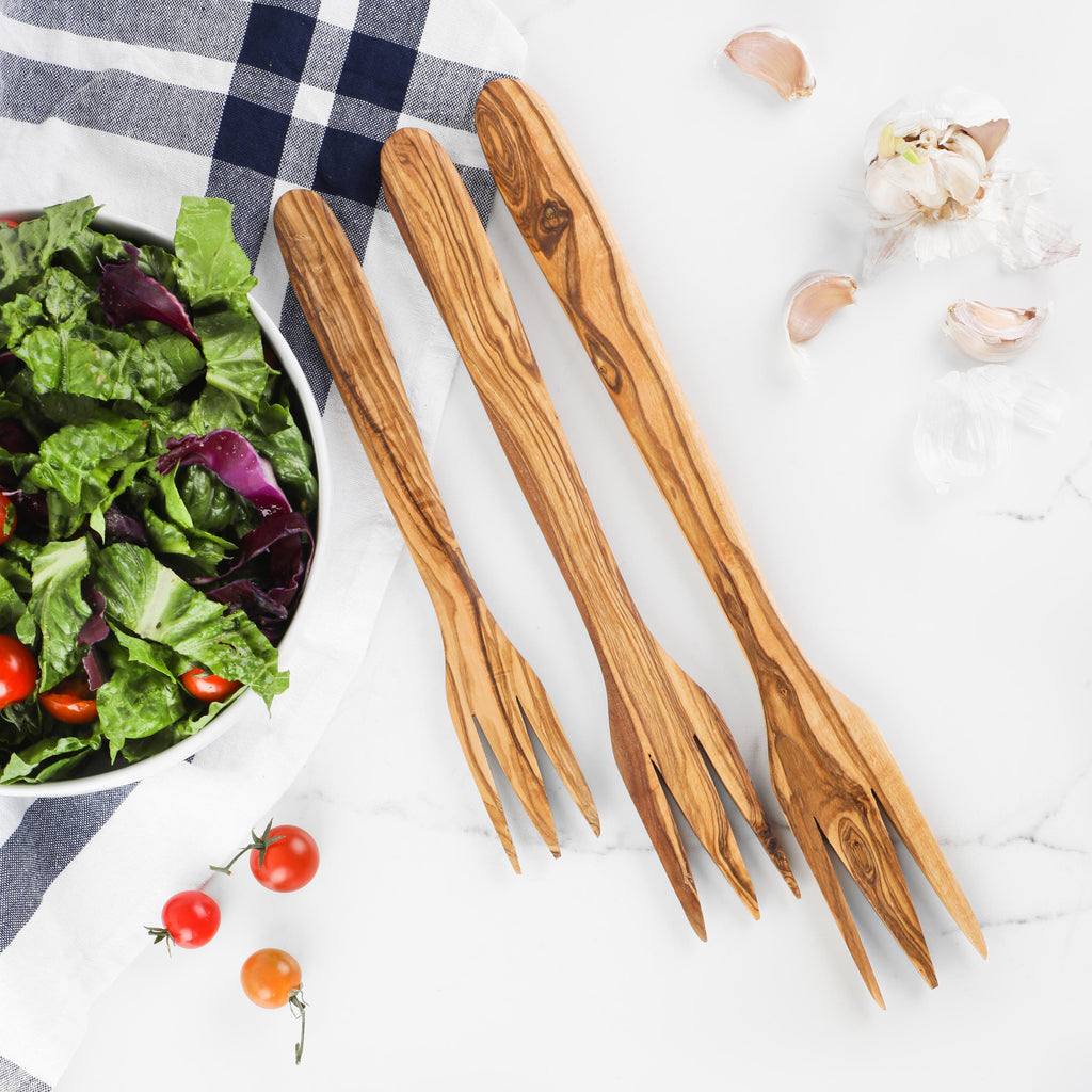 Wooden Fork for Salad and Pasta