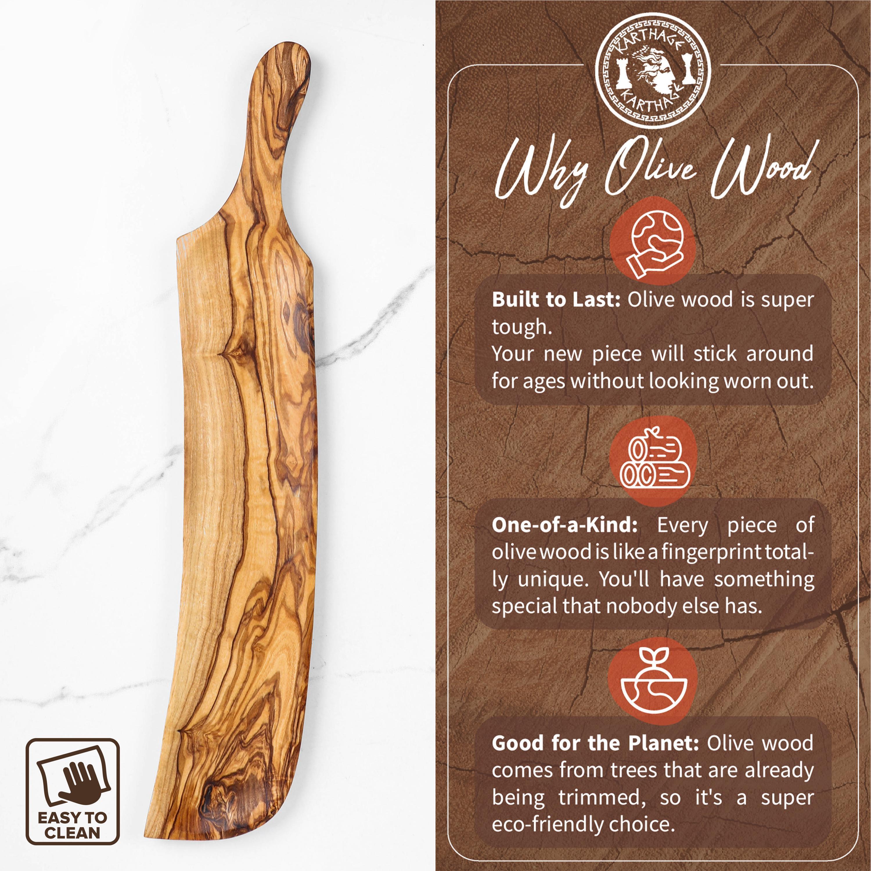 Handmade Olive Wood Charcuterie Board: Personalized Serving Tray